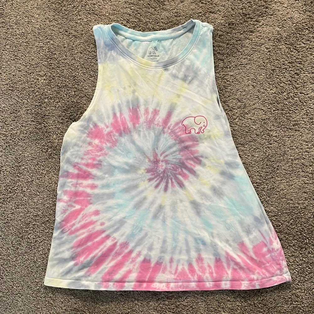 Ivory Ella Tie-Dye Tank